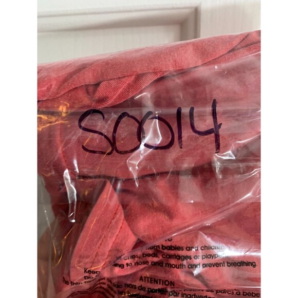 Hurley USA American Flag Logo Graphic T-Shirt Small (S) Petite Orange - Picture 7 of 7